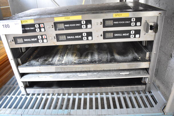 Carter Hoffmann MCHF212P Stainless Steel Commercial Countertop Dedicated Holding Bin. 120 Volts, 1 Phase. Tested and Working! - Image 3 of 5