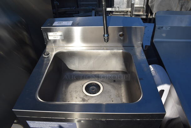 Stainless Steel Single Bay Sink. 21.5x21.5x40 - Image 3 of 5