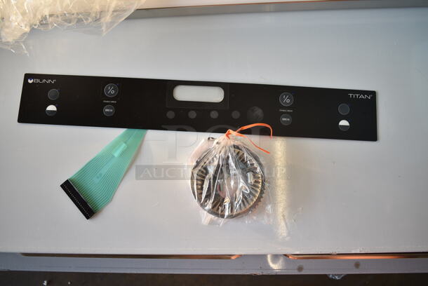 2 BRAND NEW SCRATCH AND DENT! Items; 233395440000 Bunn 39544.0000 Switch Membrane and 233112851000 Bunn 11285.1000 Turkish Grind Burr Kit for G1, G3 & MHG Coffee Grinders. 2 Times Your Bid! - Image 2 of 4