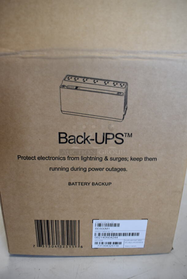 2 BRAND NEW IN BOX! APC Back UPS Uninterruptible Power Supply. 10x6x4.5. 2 Times Your Bid! - Image 4 of 5