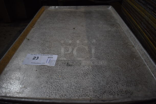 11 Metal Baking Pans. 18x26x1. 11 Times Your Bid! - Image 3 of 3