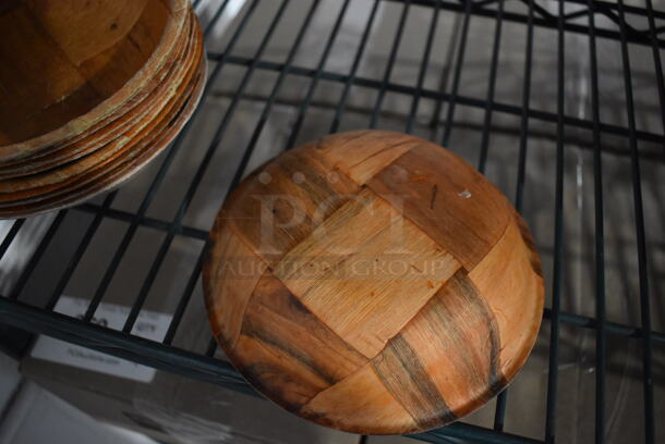 ALL ONE MONEY! Lot of54 Wooden Bowls. 6x6x1.5 - Image 3 of 3
