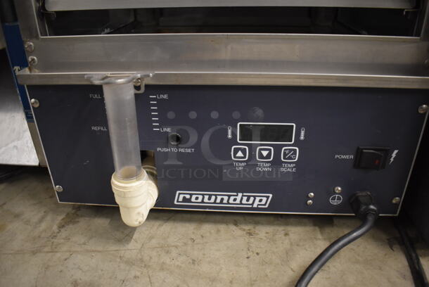 Roundup Stainless Steel Commercial Heated Holding Cabinet Merchandiser. 115 Volts, 1 Phase. 16x16x31.5. Tested and Working! - Image 5 of 6