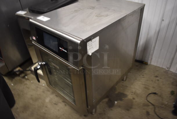 2017 Alto Shaam CTX4-10EC
Commercial Stainless Steel Gas Countertop Combitherm Oven With Steel Racks. 208-240V, 3 Phase.  - Image 3 of 6