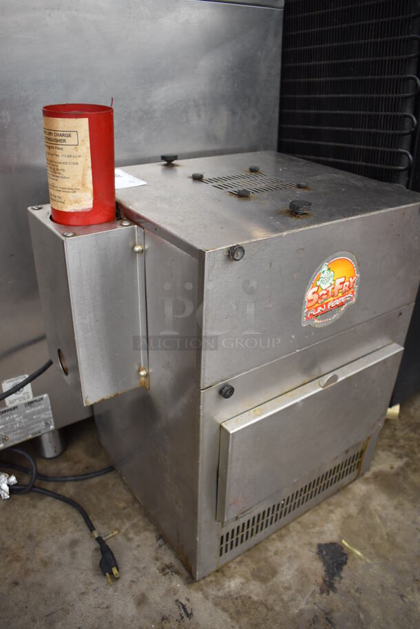 Perfect Fry Company Stainless Steel Commercial Countertop Electric Powered Ventless Fryer. 20x15x23 - Image 3 of 6