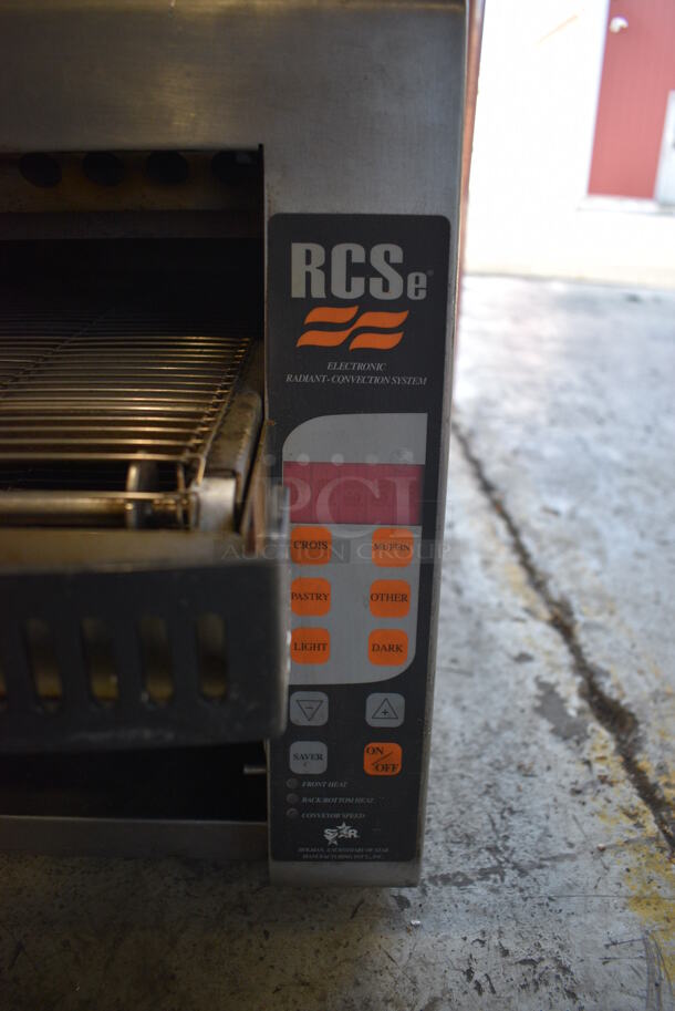 Star Holman Model RCSE-2-1200BK Stainless Steel Commercial Countertop Conveyor Toaster. 208 Volts, 1 Phase. 14.5x23x14 - Image 2 of 6