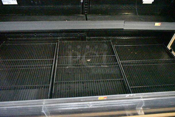 Hussmann Q3-SS-6S Metal Commercial Floor Style Horizontal Open Grab N Go Merchandiser. 120/208-240 Volts, 1 Phase.  - Image 2 of 5
