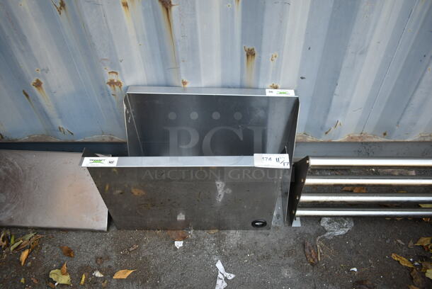 2 Regency 600MS1824 Stainless Steel Commercial Wall Mount Shelf. 2 Times Your Bid! - Image 1 of 5