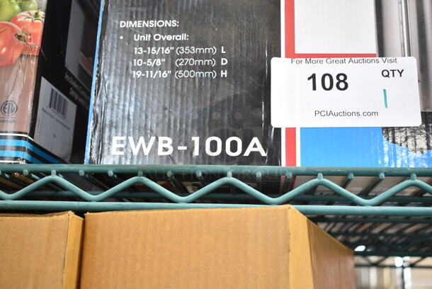 BRAND NEW IN BOX! Winco EWB-100A Stainless Steel Hot Water Dispenser - Image 3 of 3