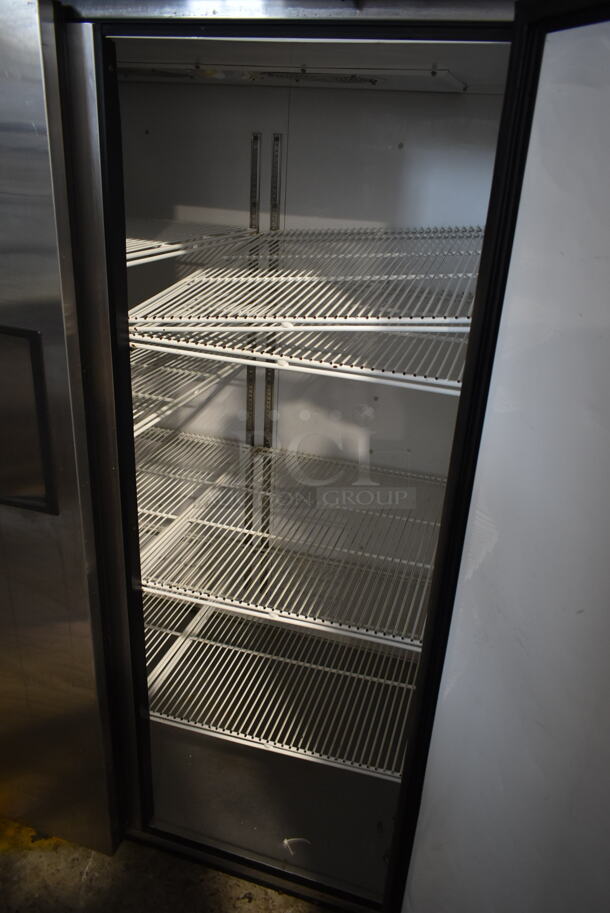 2015 True TG2R-2S ENERGY STAR Stainless Steel Commercial 2 Door Reach In Cooler w/ Poly Coated Racks. 115 Volts, 1 Phase. Tested and Working! - Image 7 of 7