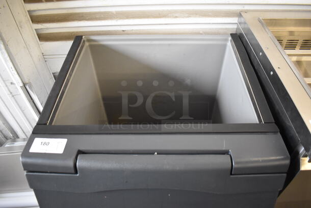 LIKE NEW! 2021 Scotsman B330P Metal Commercial Ice Bin. Does Not Have Legs. 30.5x34x31  - Image 3 of 9