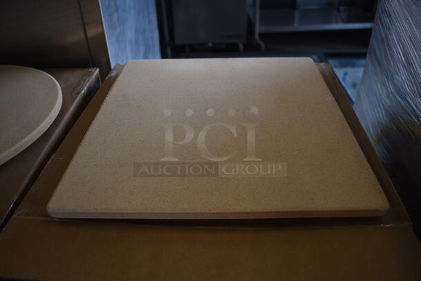 2 BRAND NEW IN BOX! Baking Stones. 16x16x1, 14.5x16.5x1. 2 Times Your Bid! - Image 4 of 4
