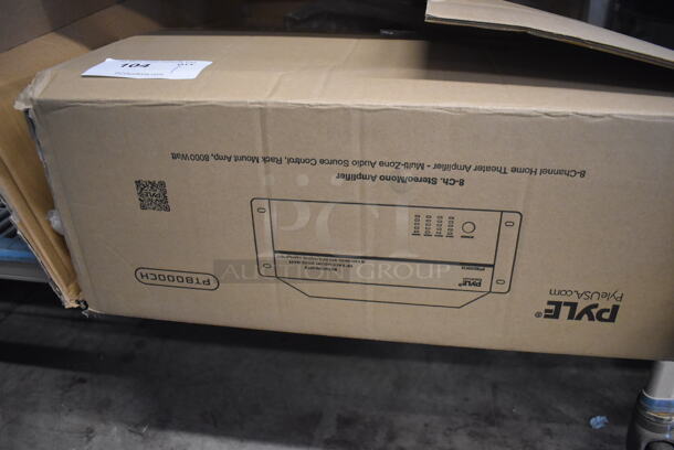 BRAND NEW IN BOX! Pyle PT8000CH Rack Unit 8 Channel Amplifier. 19x19x6.5 - Image 5 of 5