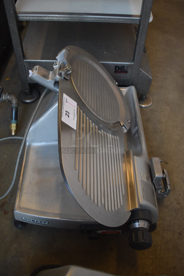 Hobart 2812 Stainless Steel Commercial Countertop Meat Slicer. 115 Volts, 1 Phase. 27x20x16. Tested and Working! - Image 5 of 8