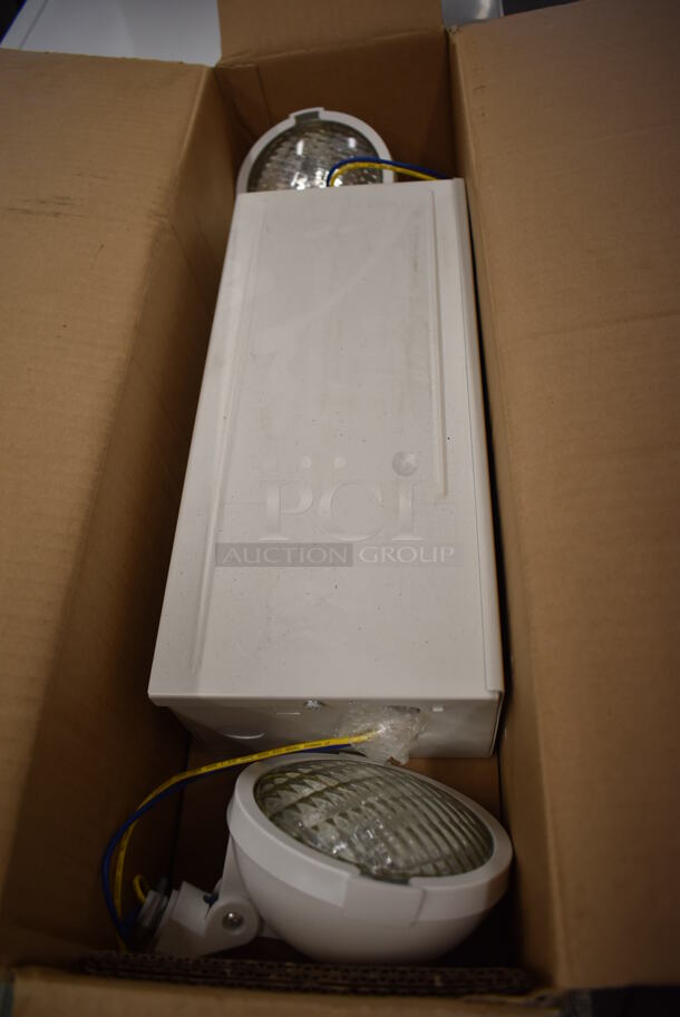 IN ORIGINAL BOX! DualLite Liteforms Metal Emergency Light. 14x5.5x5.5 - Image 6 of 7