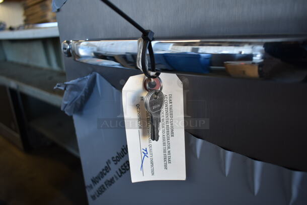BRAND NEW SCRATCH AND DENT! 2022 Continental D1RINSA Stainless Steel Commercial Single Door Roll In Rack Cooler. 115 Volts, 1 Phase. Tested and Working! - Image 6 of 6
