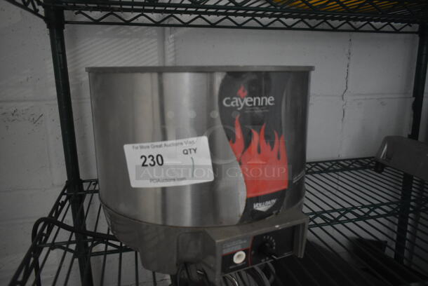 Vollrath HS-11 Stainless Steel Commercial Countertop Soup Warmer. 120 Volts, 1 Phase. Tested and Working! - Image 2 of 4