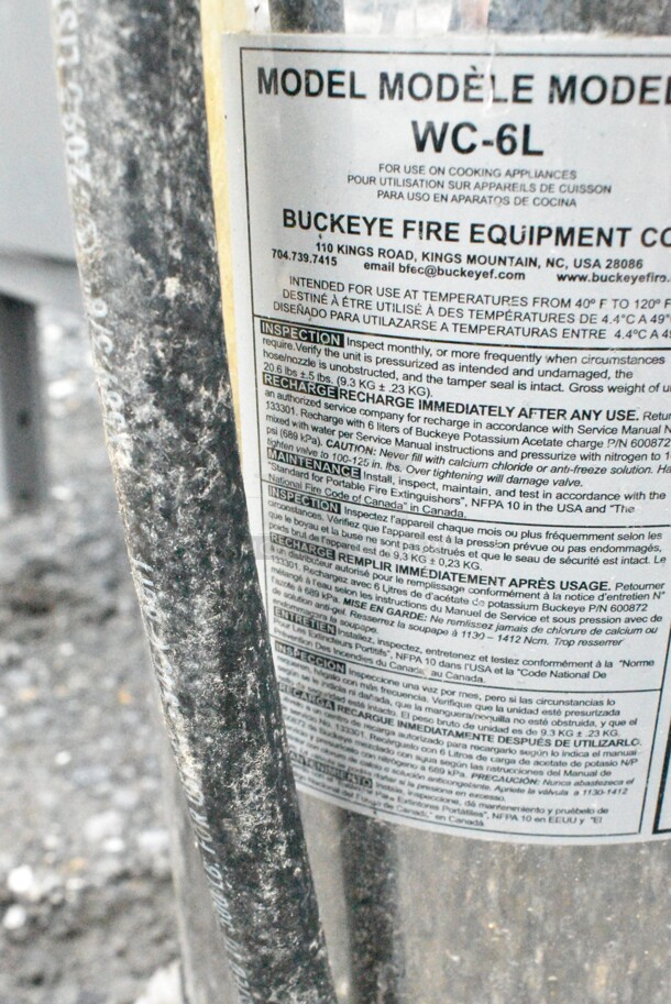 4 Various Fire Extinguishers Including 1 Wet Chemical and 3 Dry. 4 Times Your Bid! Buyer Must Pick Up - We Will Not Ship This Item. - Image 5 of 12
