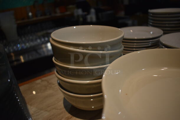 ALL ONE MONEY! Lot of 28 Ceramic Dishes Including Bowls and Single Serving Casserole Dishes. Includes 6x6x2. (bar) - Image 4 of 4