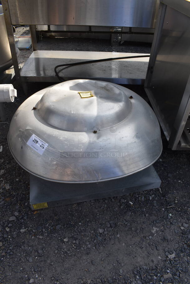 Rooftop Ventilator Mushroom 1/3 HP 115 Volt