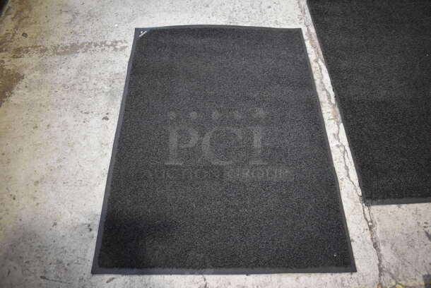 Aramark Black Floor Mat. 32x44.5