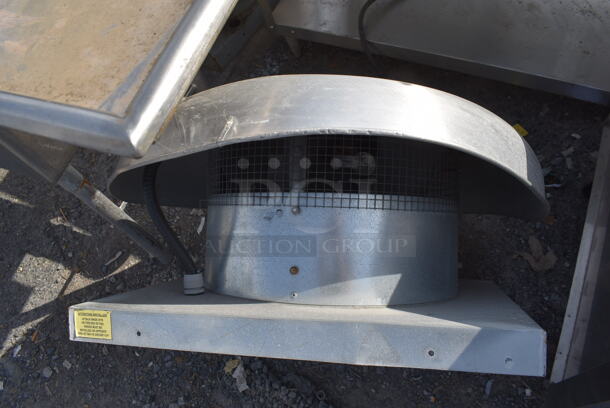 Rooftop Ventilator Mushroom 1/3 HP 115 Volt - Image 2 of 4