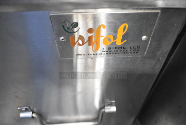 Isofil Stainless Steel Commercial Natural Gas Powered Tandoor / Tandoori Oven on Commercial Casters. - Image 6 of 6