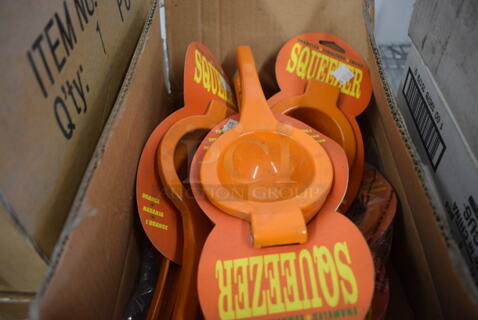 ALL ONE MONEY! Lot of 7 BRAND NEW! Citrus Squeezer. 8.5"