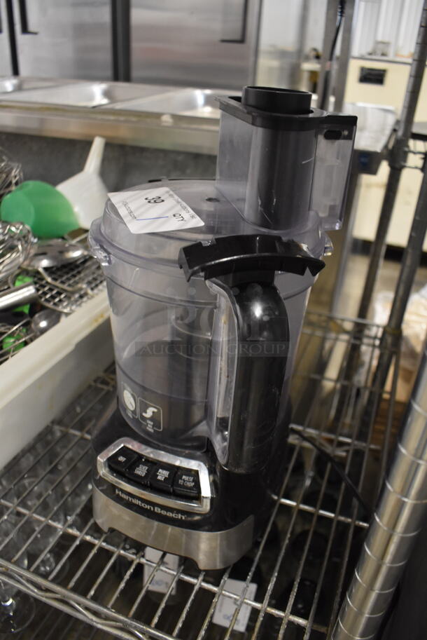Hamilton Beach Metal Countertop Food Processor. 10x10x15 - Image 3 of 5