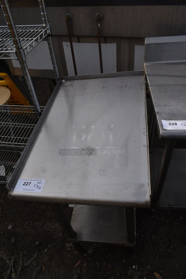 Stainless Steel Commercial Table w/ Under Shelf. - Image 2 of 3