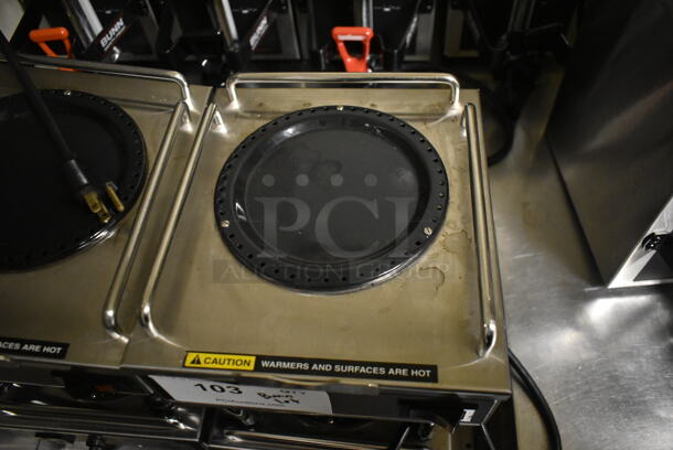 ALL ONE MONEY! Lot of 4 Bunn Server Stands and 5 Bunn Satellite Servers. (ice room) - Image 6 of 7