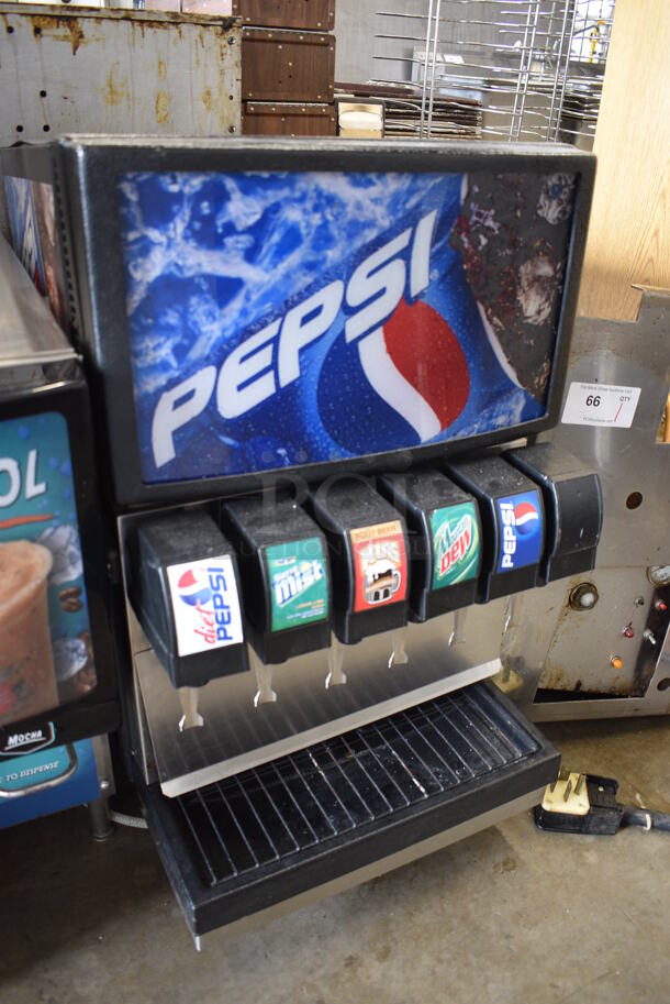 Booth Stainless Steel Commercial Countertop 6 Flavor Carbonated Beverage Machine. 19x26x33 - Image 3 of 5