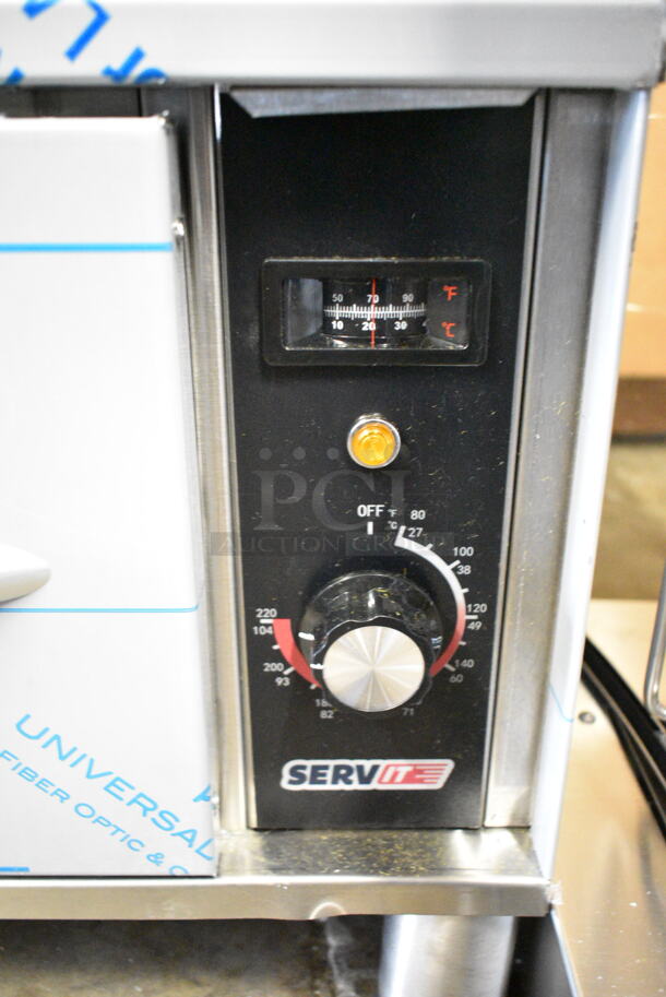 BRAND NEW SCRATCH AND DENT! ServIt 423WDSFS1 Single Freestanding Drawer Warmer. 120 Volts, 1 Phase. Tested and Working! - Image 3 of 6