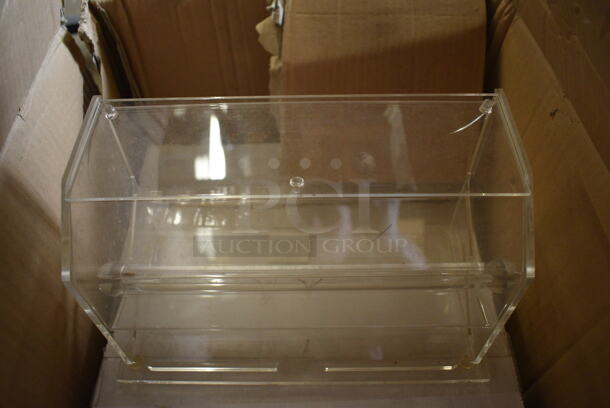 5 BRAND NEW IN BOX! Update Model UPS-9100 Clear Poly Straw Dispensers. 12x6x8. 5 Times Your Bid! - Image 2 of 4