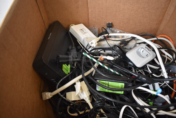 ALL ONE MONEY! Lot of Various Security System Items Including Wires and DVR! - Image 3 of 5