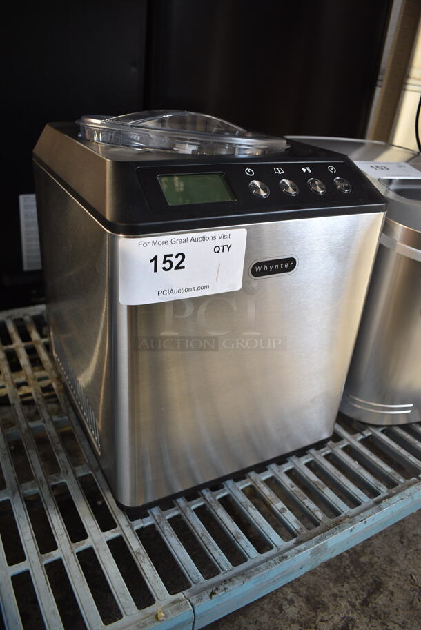 BRAND NEW SCRATCH AND DENT! Whynter ICM-201SB 2.1 Quart Countertop Automatic Ice Cream Maker. 115 Volts, 1 Phase. Tested and Working! - Image 3 of 6