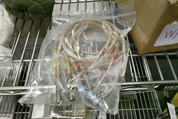 ALL ONE MONEY! Lot of Various Items Including Extension Cord, Muffin Baking Pans, Utensils, Roller Door Pieces, Thermopile Safe 541700237 TY for Mainstreet Fryer, 378PSMM2116 Bowl Gasket, Oven Mitt.  - Image 11 of 12