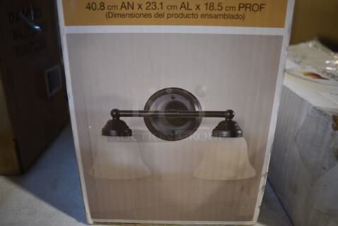 BRAND NEW SCRATCH AND DENT! Hampton Bay Vanity Fixture