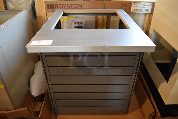 BRAND NEW! Royston Metal Counter. 24x30x28