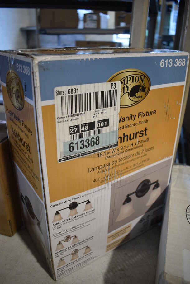 BRAND NEW SCRATCH AND DENT! Hampton Bay Vanity Fixture - Image 2 of 3