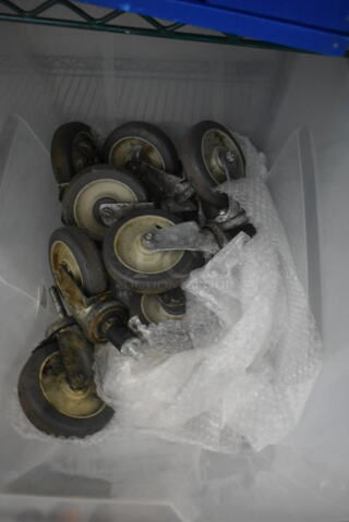 ALL ONE MONEY! Lot of Commercial Casters