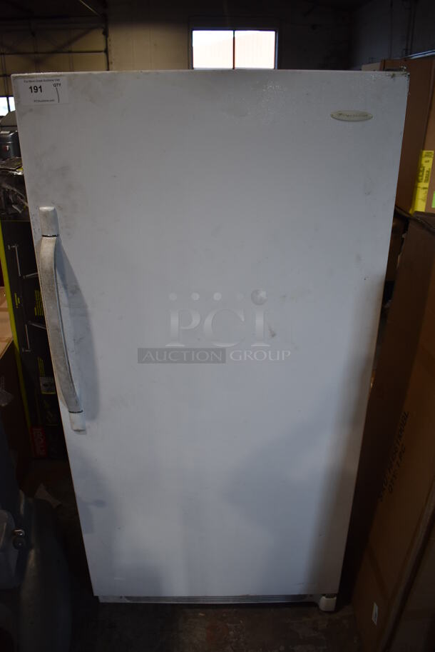 Frigidaire FRU17G4JWIC Metal Single Door Cooler. 115 Volts, 1 Phase. 32x27x65. Tested and Working!
