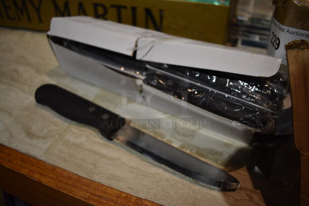 Box of 36 BRAND NEW Thunder Group SLSKGK002 Steak Knives. 10". (bar) - Image 2 of 6