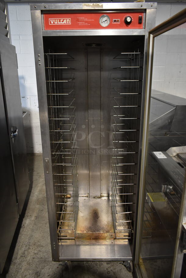 Vulcan VHFA18-1 Stainless Steel Commercial Single Door Heated Holding Cabinet on Commercial Casters. 120 Volts, 1 Phase. Tested and Working! - Image 5 of 7
