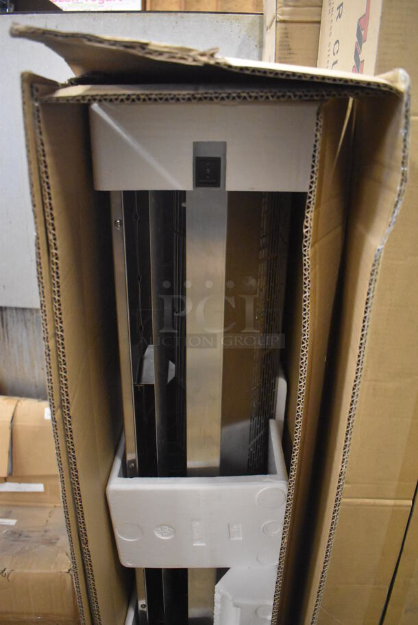 BRAND NEW SCRATCH AND DENT! Curtron AP-2-48-1-SS Air Pro Air Curtain Insect Door. 120 Volts, 1 Phase. 48x12x10. Tested and Working! - Image 6 of 7