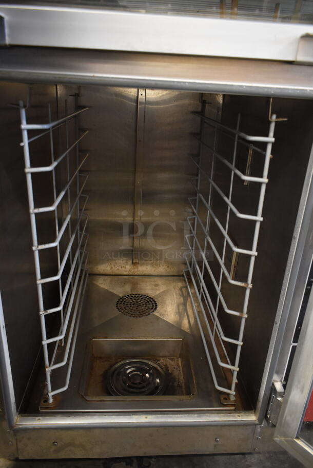 Super Systems OP-3-BL Stainless Steel Commercial Floor Style Oven Proofer on Commercial Casters. 120/208 Volts, 1 Phase.  - Image 5 of 6