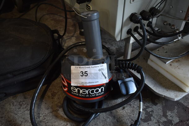 Enercon Items; LM5070-01 Induction Sealer w/ Bag. 100-120 Volts, 1 Phase. Tested and Working! - Image 6 of 8