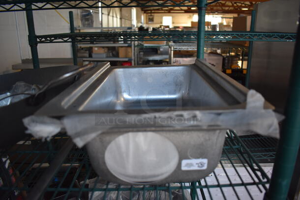 ALL ONE MONEY! Tier Lot of Various Items Including Metal Drop In, Wok, Salted Caramel Fountain Shake Syrup - Image 2 of 6