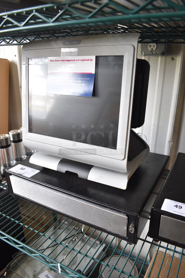 Par 15" POS Monitor and Metal Cash Drawer - Image 2 of 5