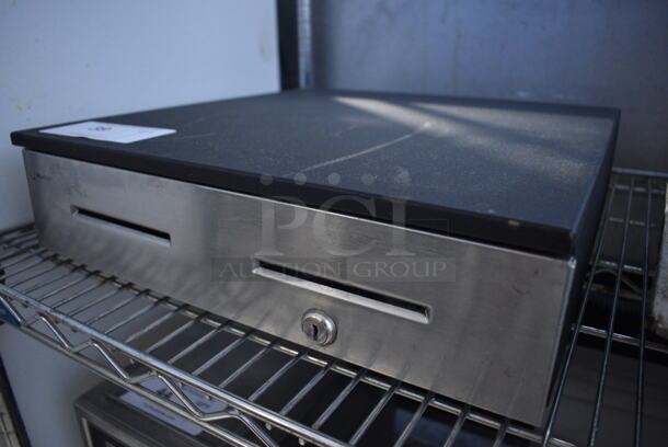 Metal Cash Drawer. 16x16.5x4 - Image 2 of 3